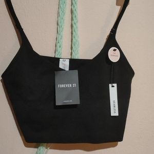 (SOLD ON MERC) nwt black seamless bralette
